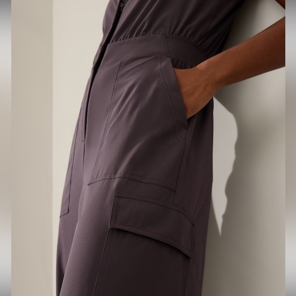 Athleta Brooklyn utility jumpsuit - Picture 2 of 6